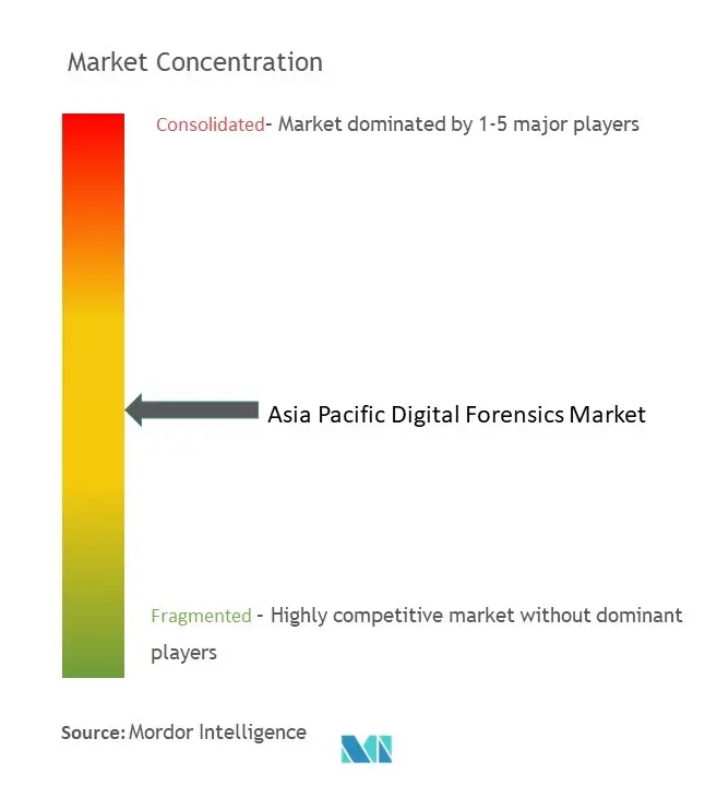 Asia Pacific Digital Forensics Market Concentration