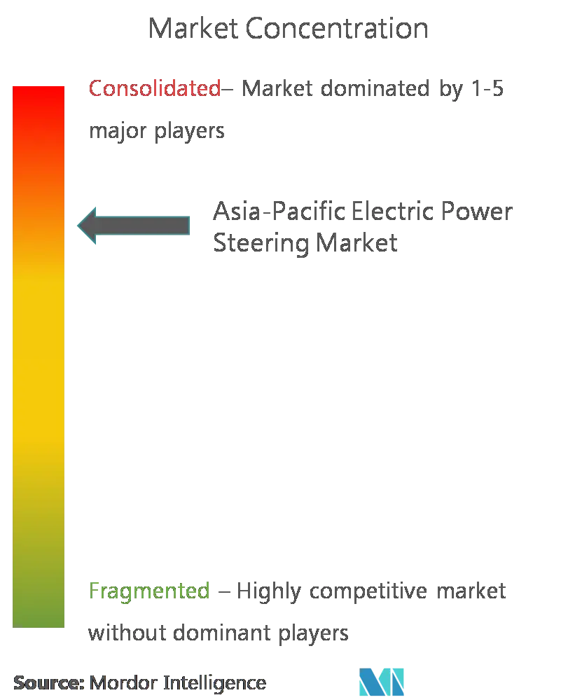 Asia-Pacific Electric Power Steering Market - Concentration.png