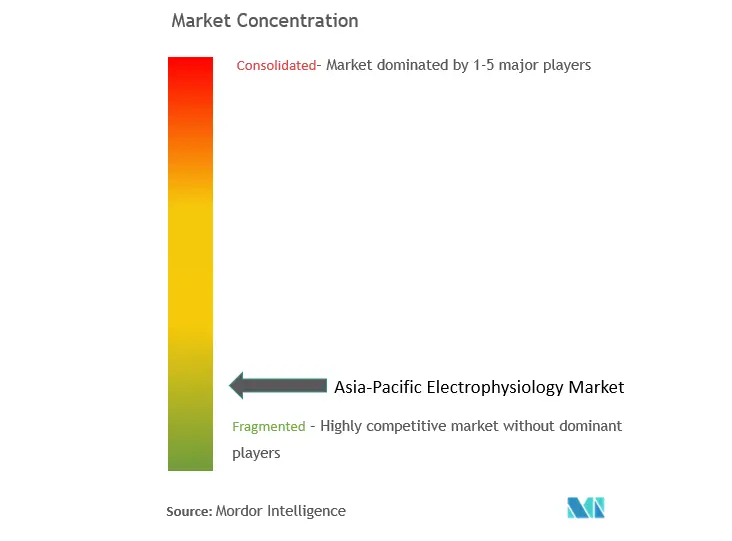 Asia-Pacific Electrophysiology Market Concentration
