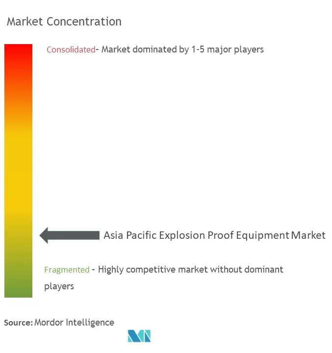 Asia-Pacific Explosion Proof Equipment Market Concentration