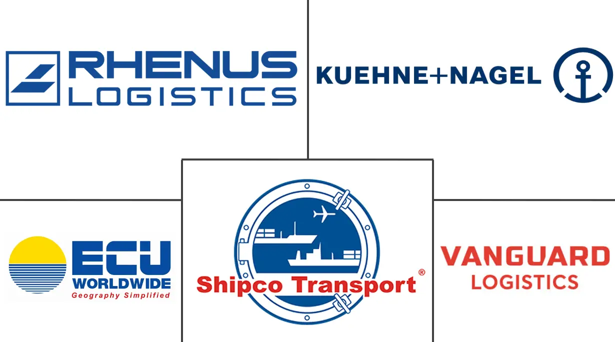 Hauptakteure in Asien-Pazifik-Markt für Sammelgutladungen (LCL) Branche