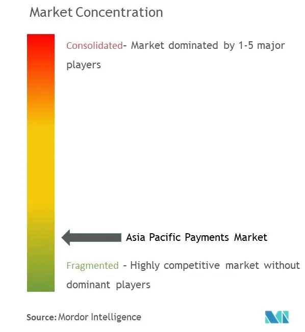Asia-Pacific Payments Market Concentration