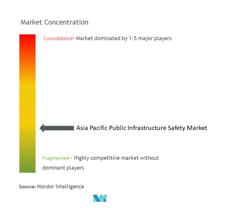 APAC Public Infrastructure Safety Market Concentration