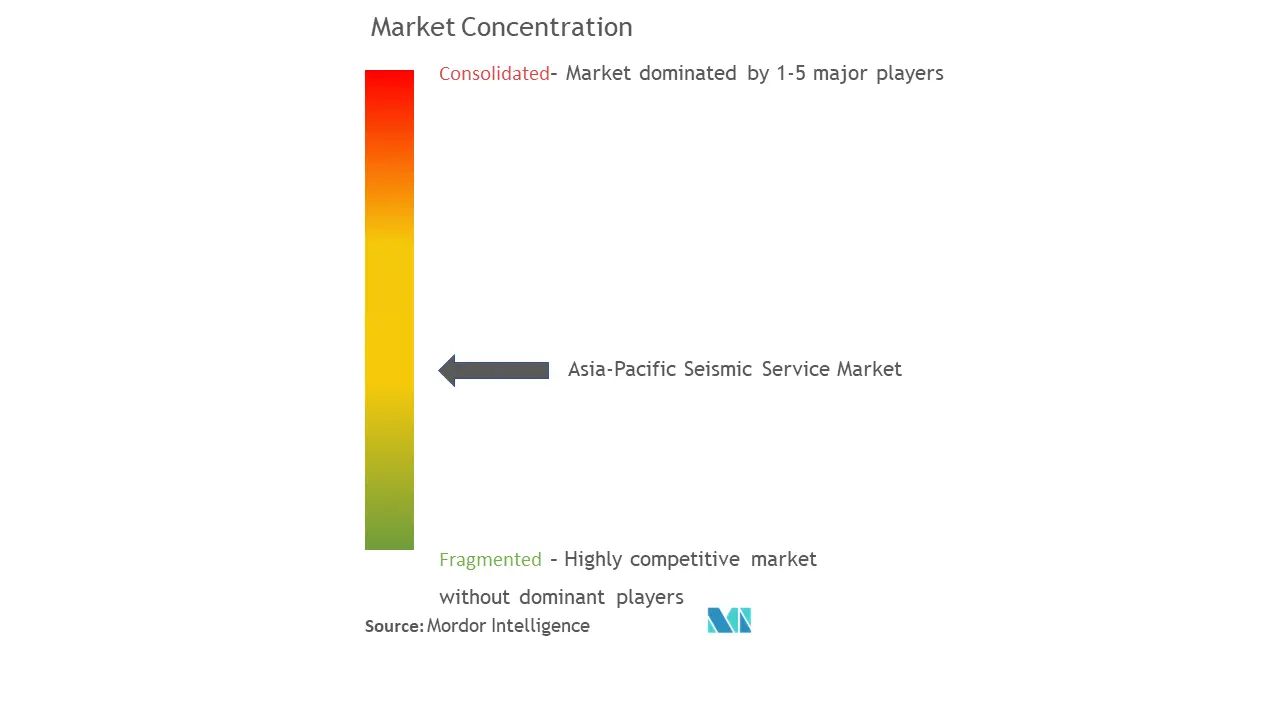Asia-Pacific Seismic Service Market Concentration