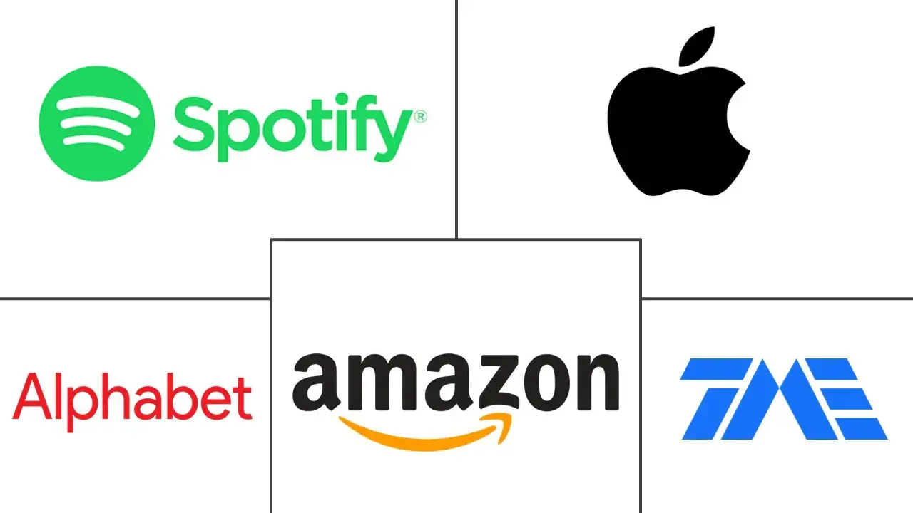 Major players in Audio Streaming industry