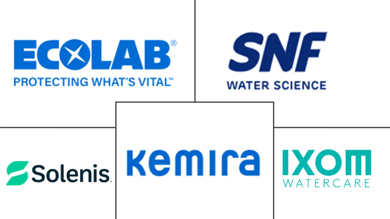 Major players in Australia And New Zealand Water Treatment Chemicals industry