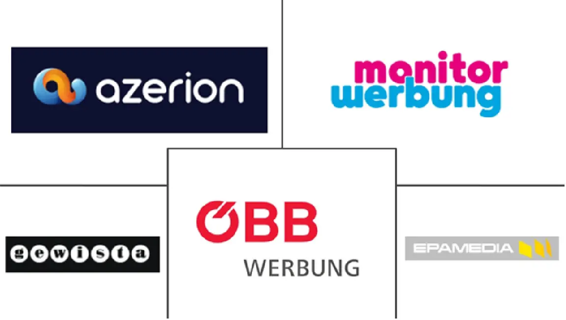 Major players in Austria OOH And DOOH industry