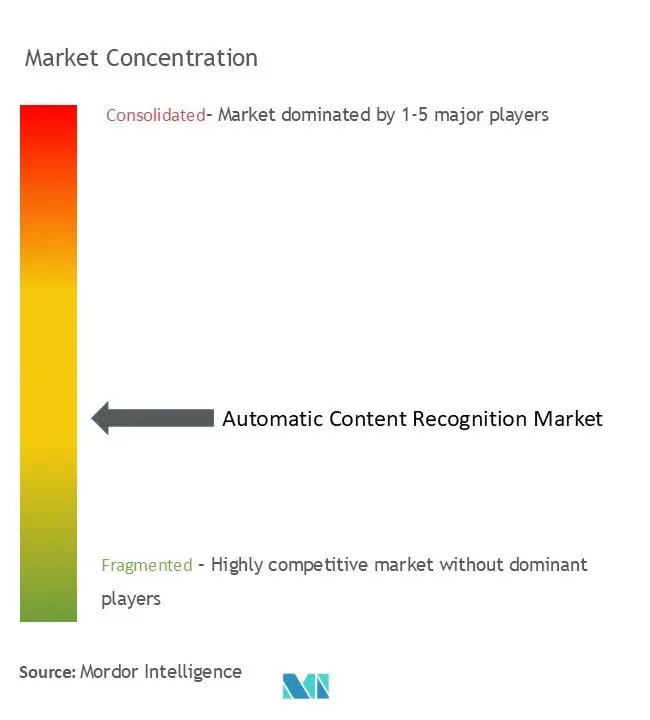 Automatic Content Recognition Market Concentration