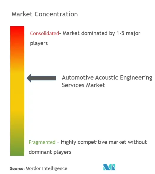 Automotive Acoustic Engineering Services Market Concentration