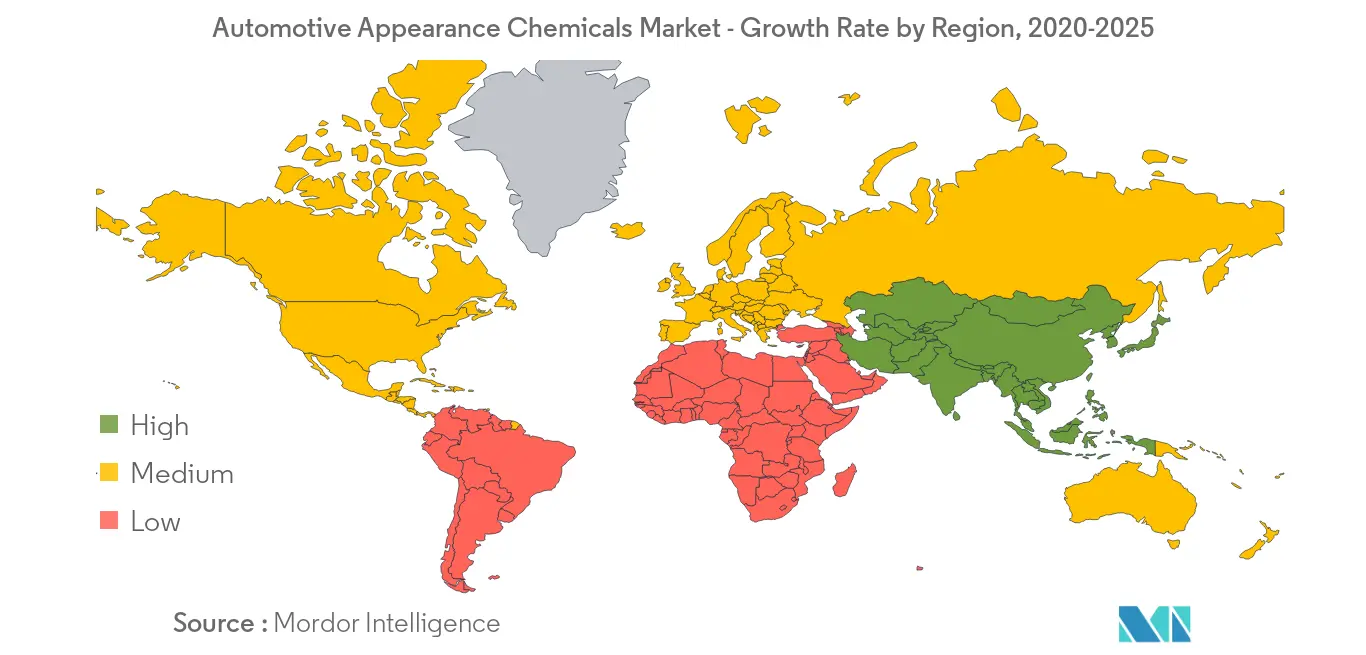 Automotive Appearance Chemicals Market Regional Trends