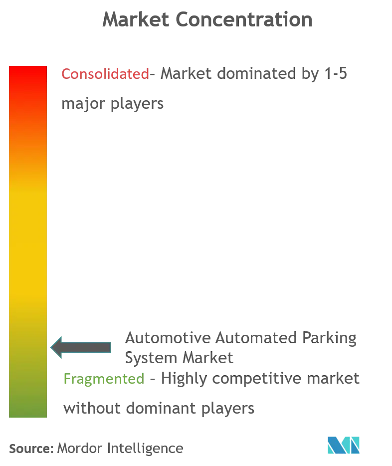 Automotive Automated Parking System Market Concentration