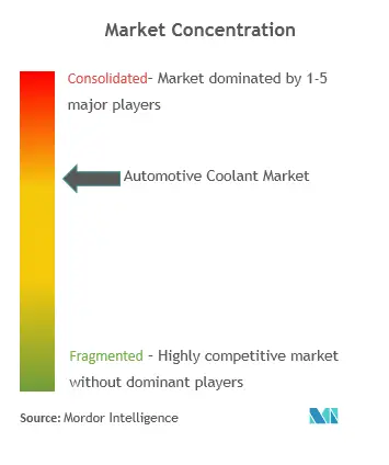 Automotive Coolant Market Concentration