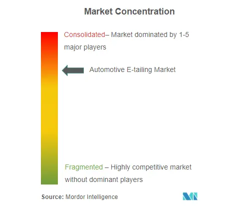 Produits de queue électroniques pour l'automobileConcentration du marché