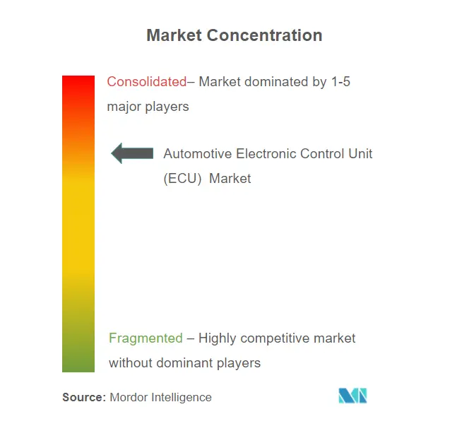 Automotive Electronic Control Unit (ECU) Market Concentration