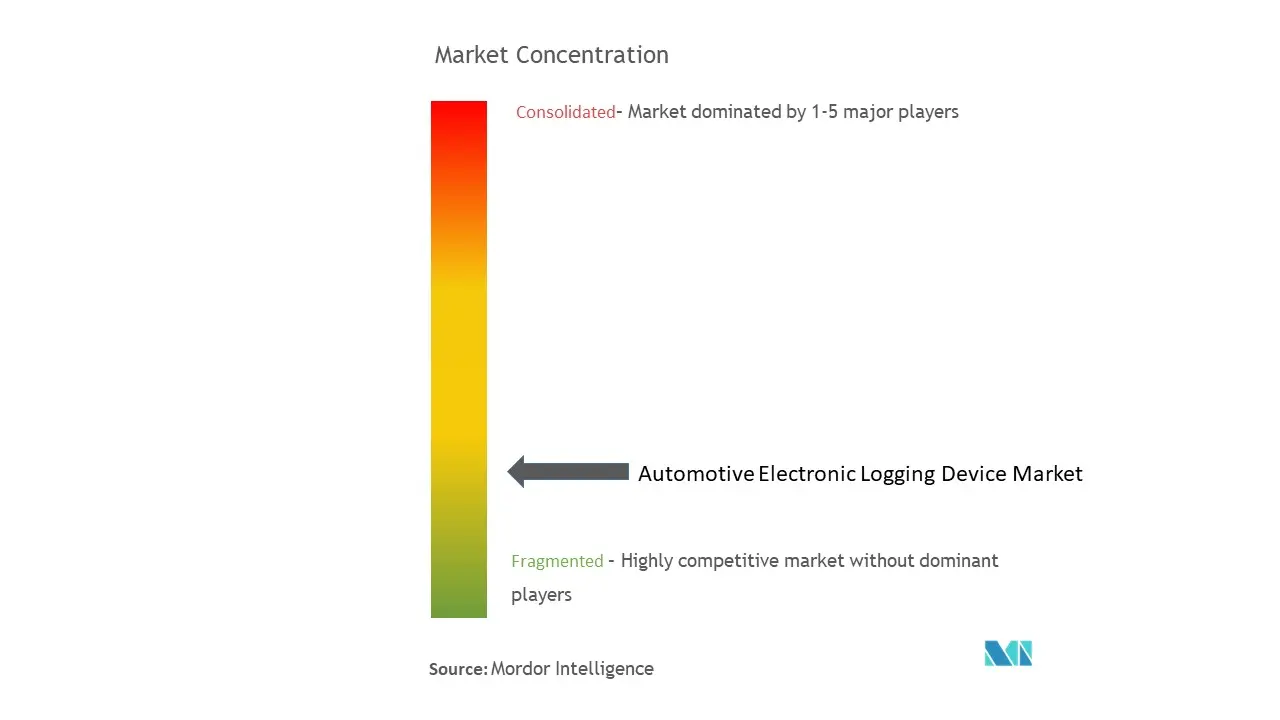 Automotive Electronic Logging Device Market Concentration