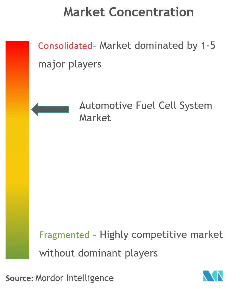 Automotive Fuel Cell System Market Concentration