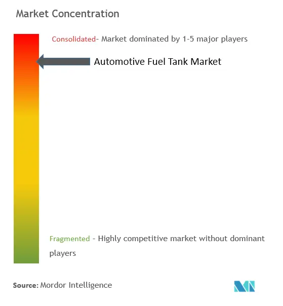 Automotive Fuel Tank Market Concentration