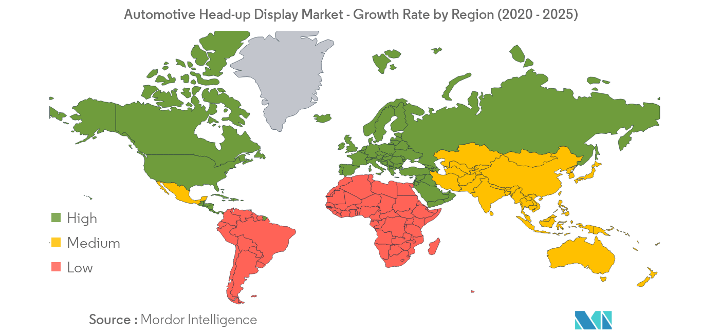 Automotive Head-up Display Market_Geography