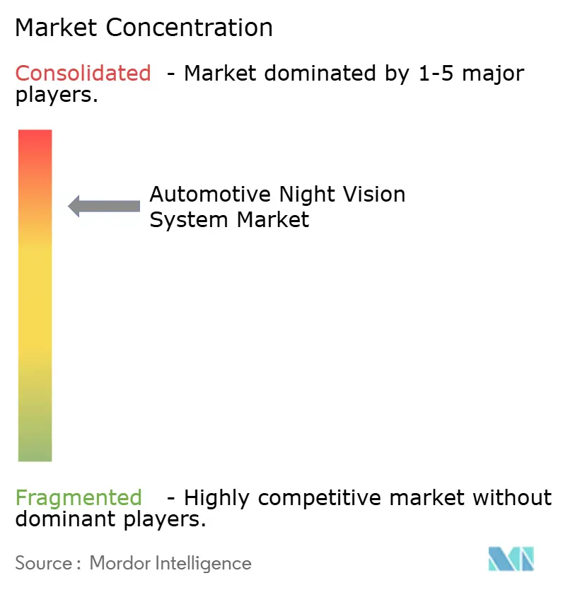 Automotive Night Vision System Market Concentration