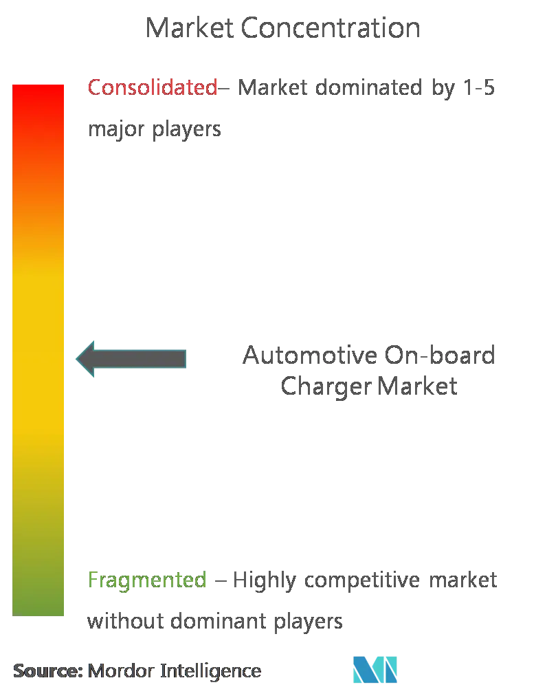Концентрация рынка автомобильных бортовых зарядных устройств