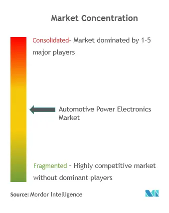 Automotive Power Electronics Market Concentration