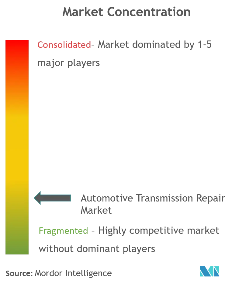 Automotive Transmission Repair Market Concentration