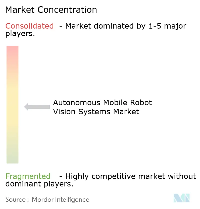 自律移動ロボットビジョンシステム市場集中度