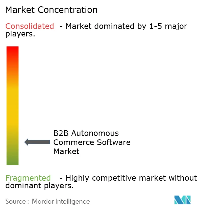 B2B Autonome Commerce Software Marktkonzentration
