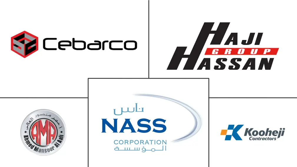 Major players in Bahrain Transportation Infrastructure Construction industry