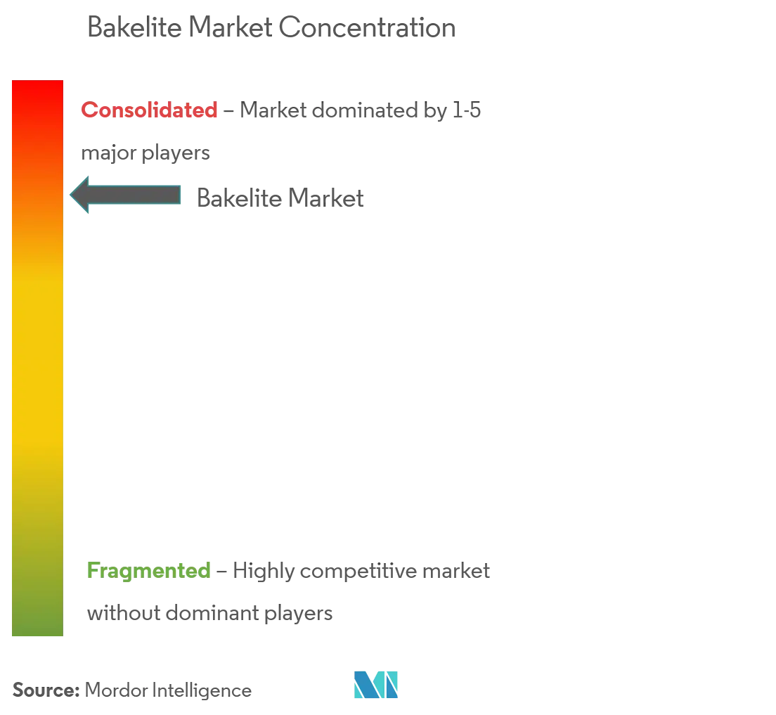 Bakelite Market - Market Concentration