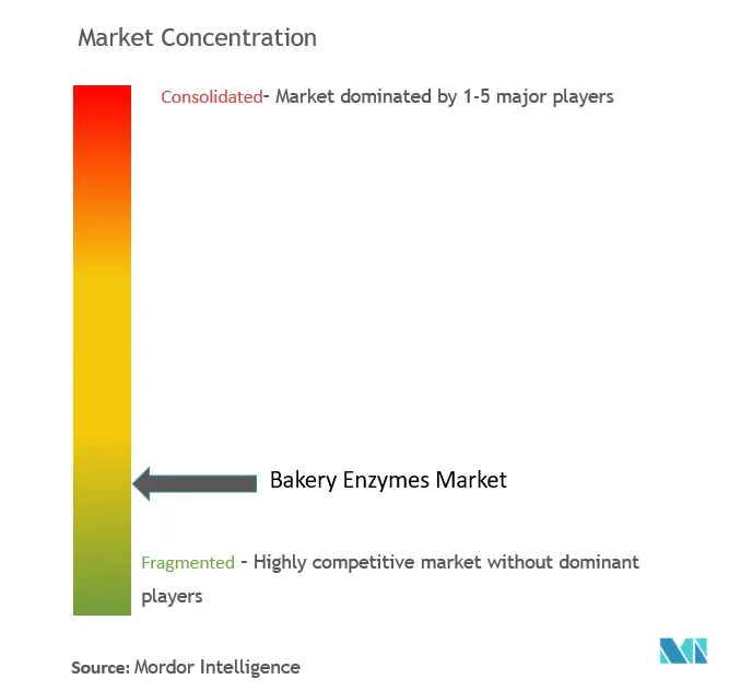 Bakery Enzymes Market Concentration