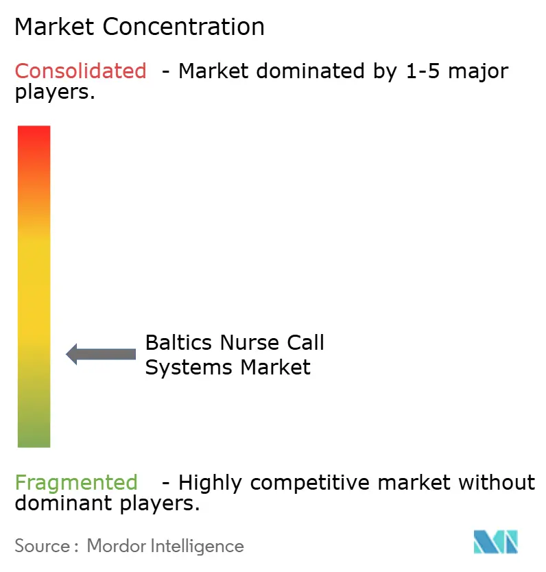Baltics Nurse Call Systems Market Concentration