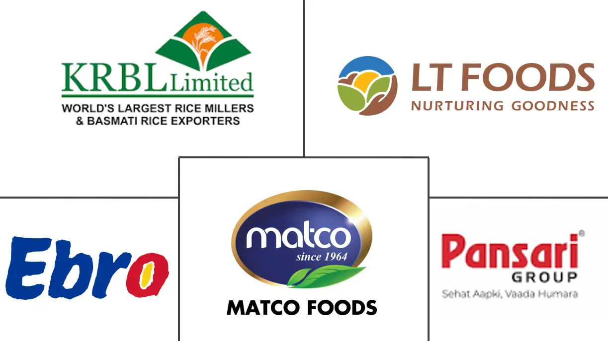 Major players in Basmati Rice industry