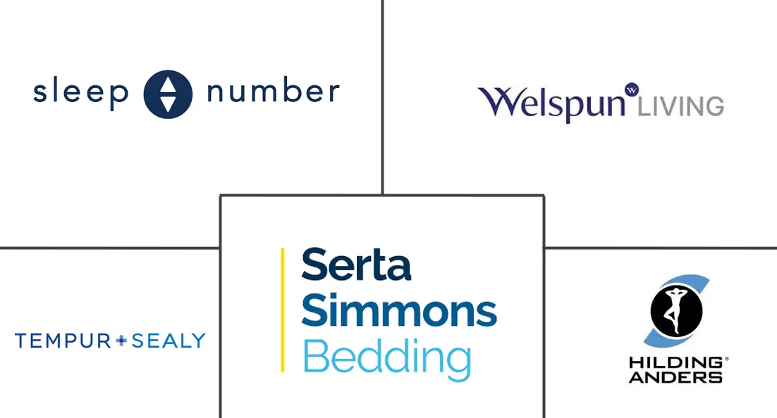 Major players in Bedding industry