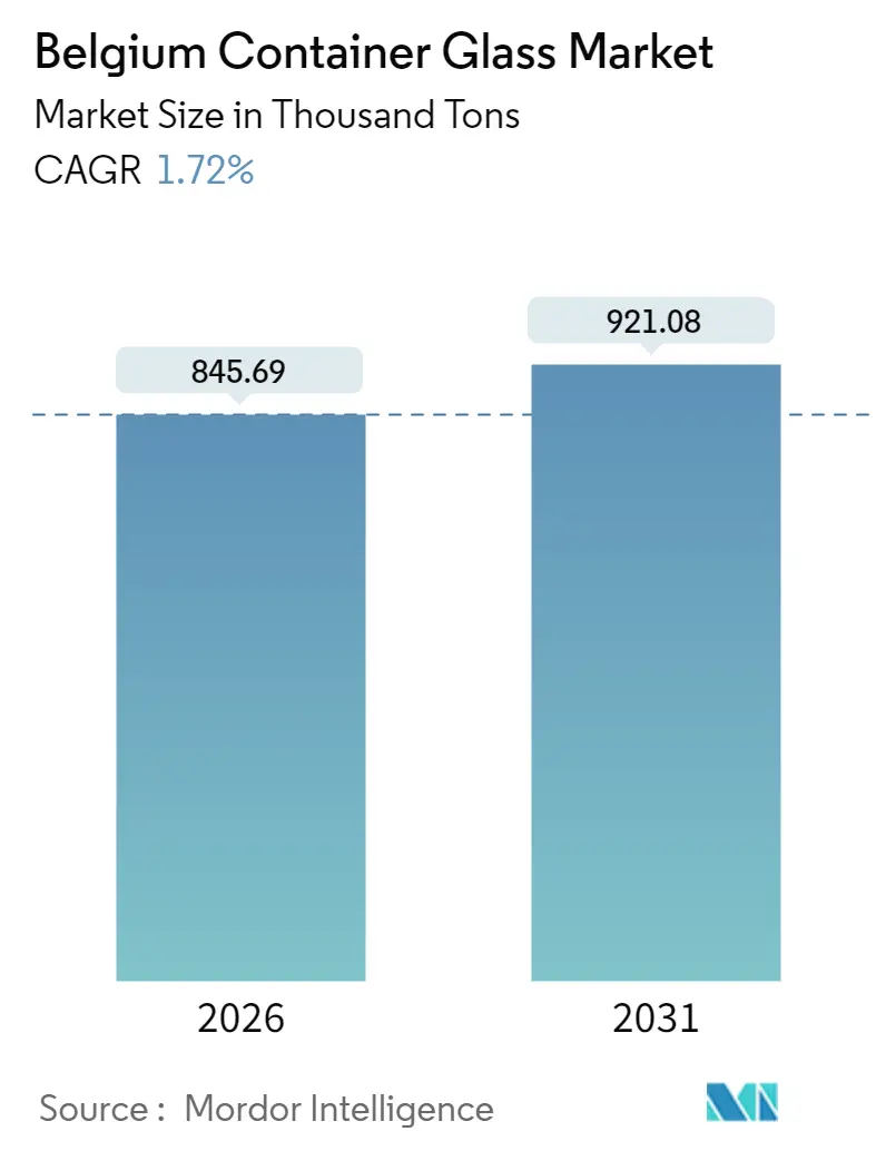 Belgium Container Glass Market (2025 - 2030)