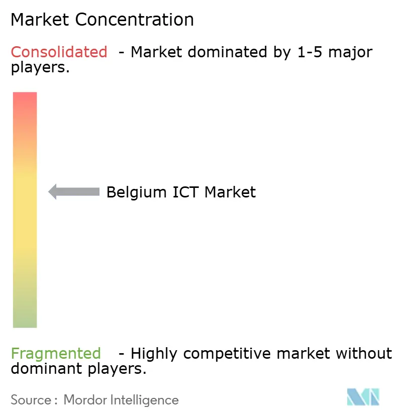 Belgium ICT Market Concentration