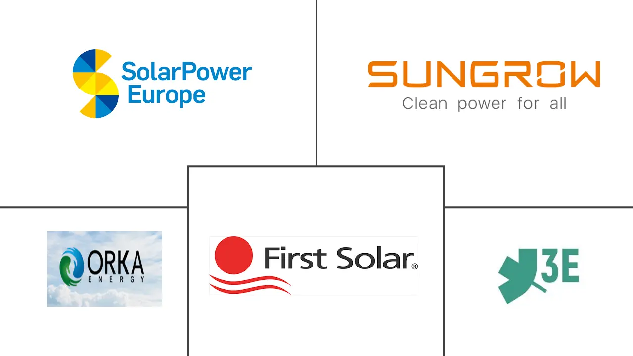 Principales actores del mercado de energía solar de Bélgica