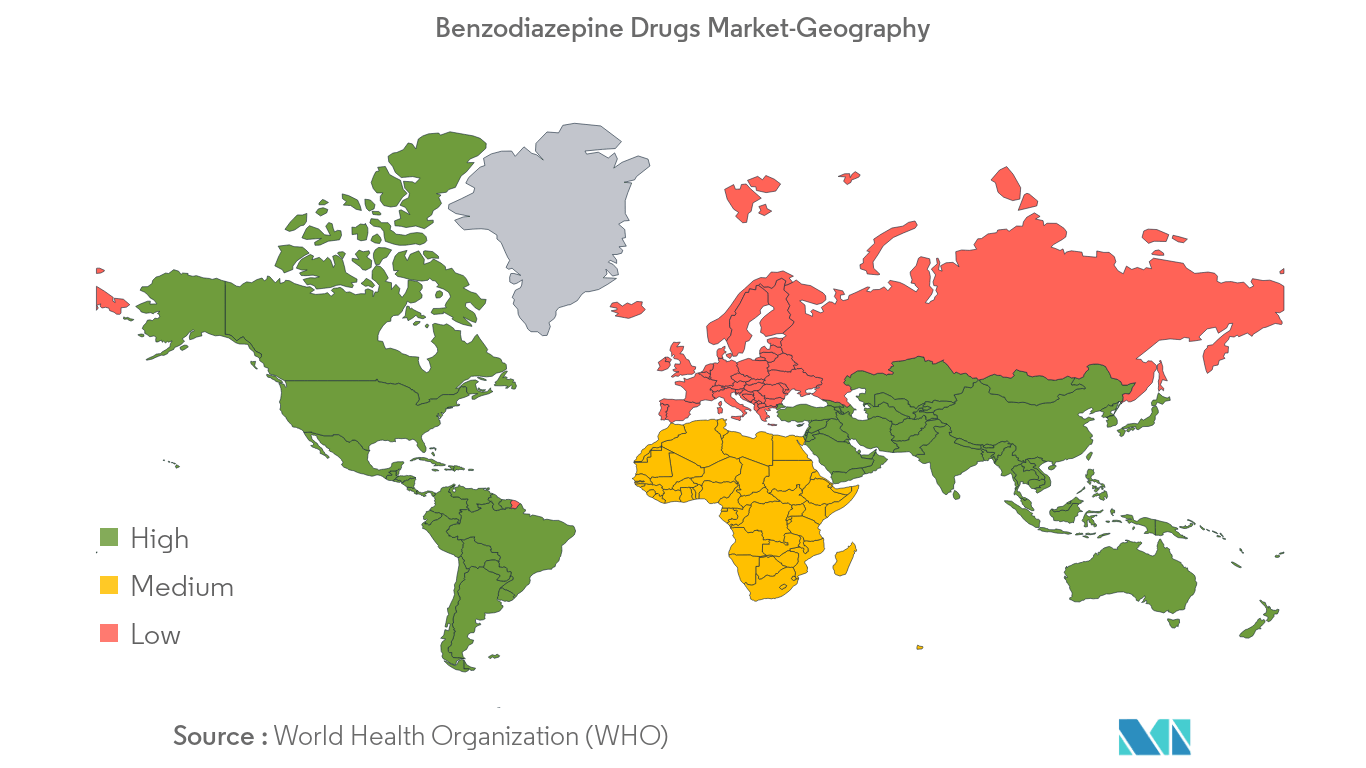 Benzodiazepine Drugs Market Share