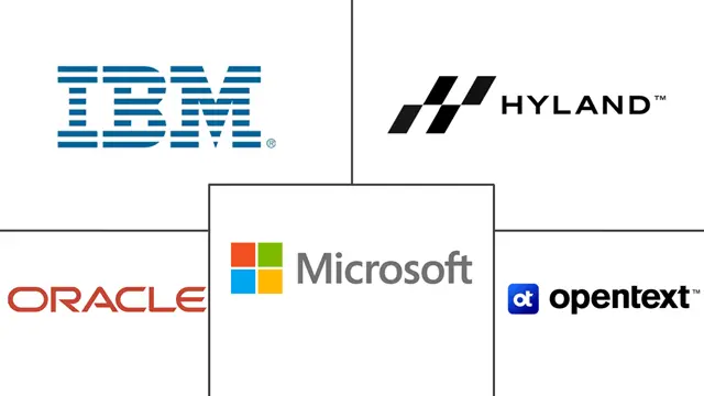 Principaux acteurs dans Marché BFSI Enterprise Content Management (ECM) industrie