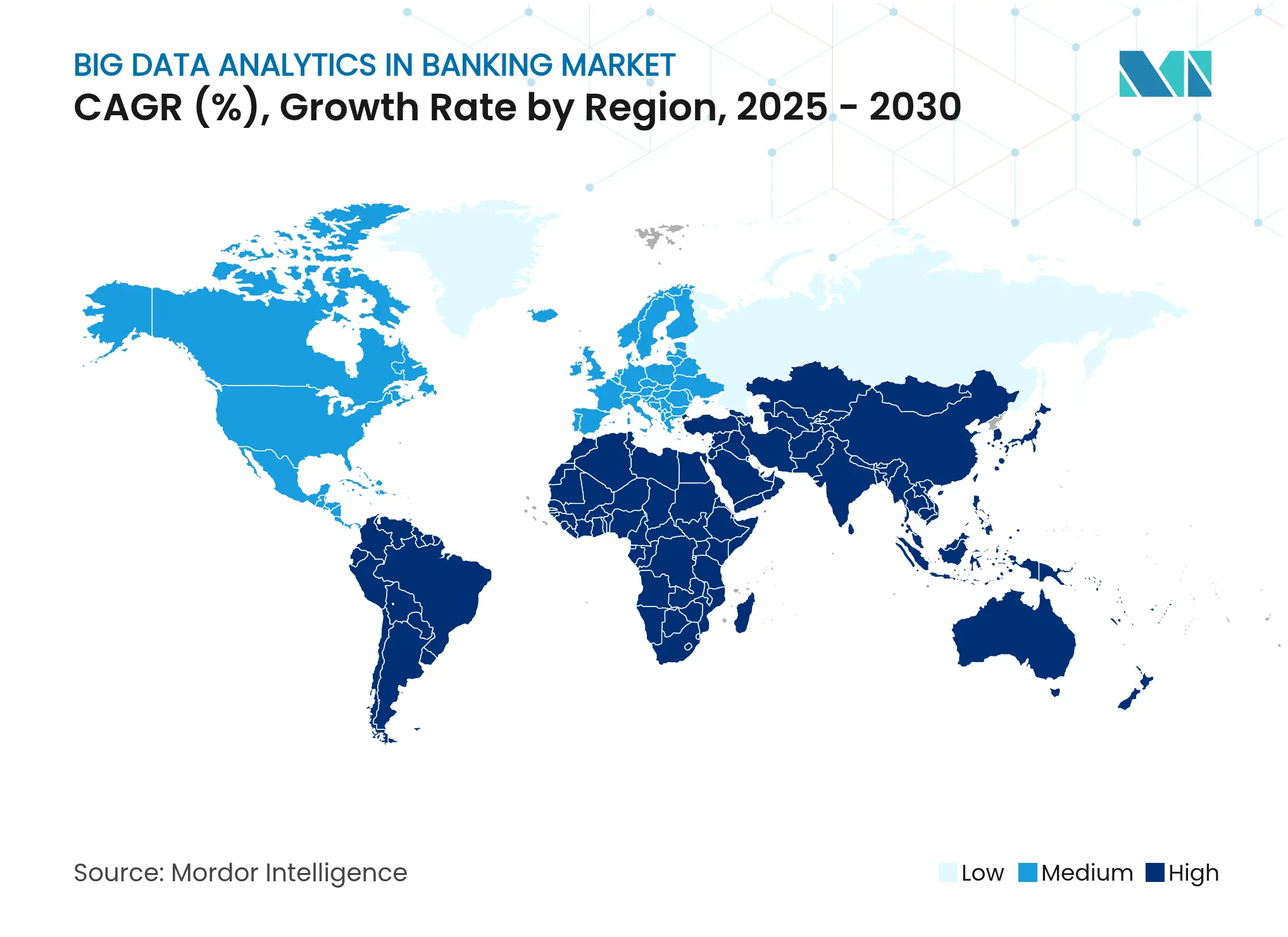 Big Data Analytics In Banking Market CAGR (%), Growth Rate by Region