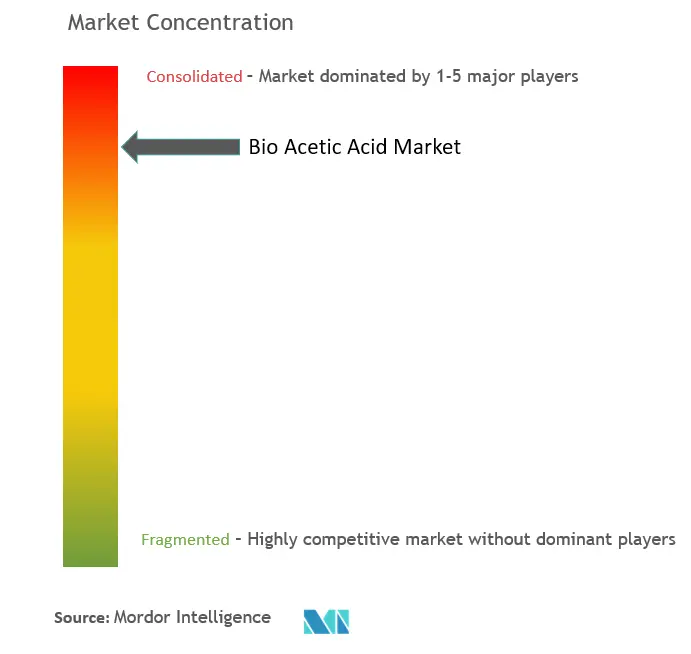 Bio Acetic Acid Market Concentration