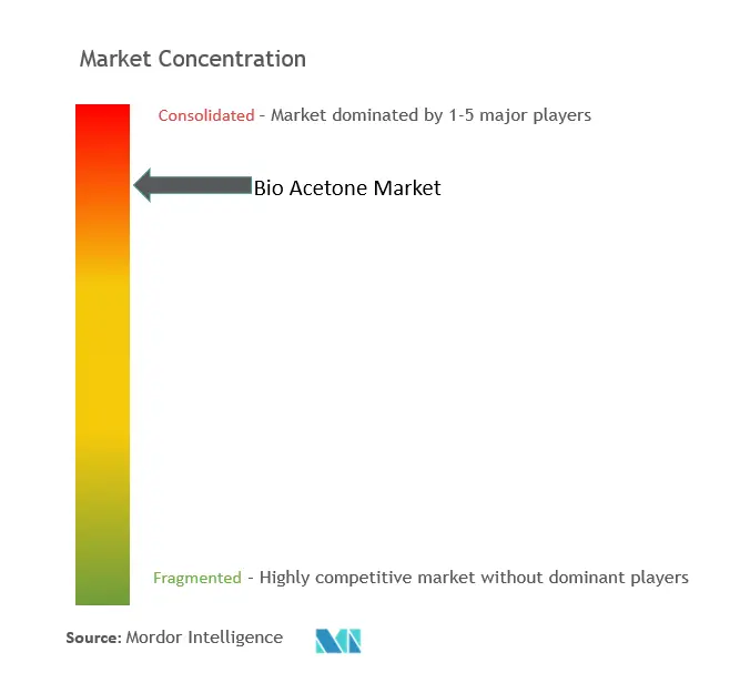 Bio-Acetone Market Concentration
