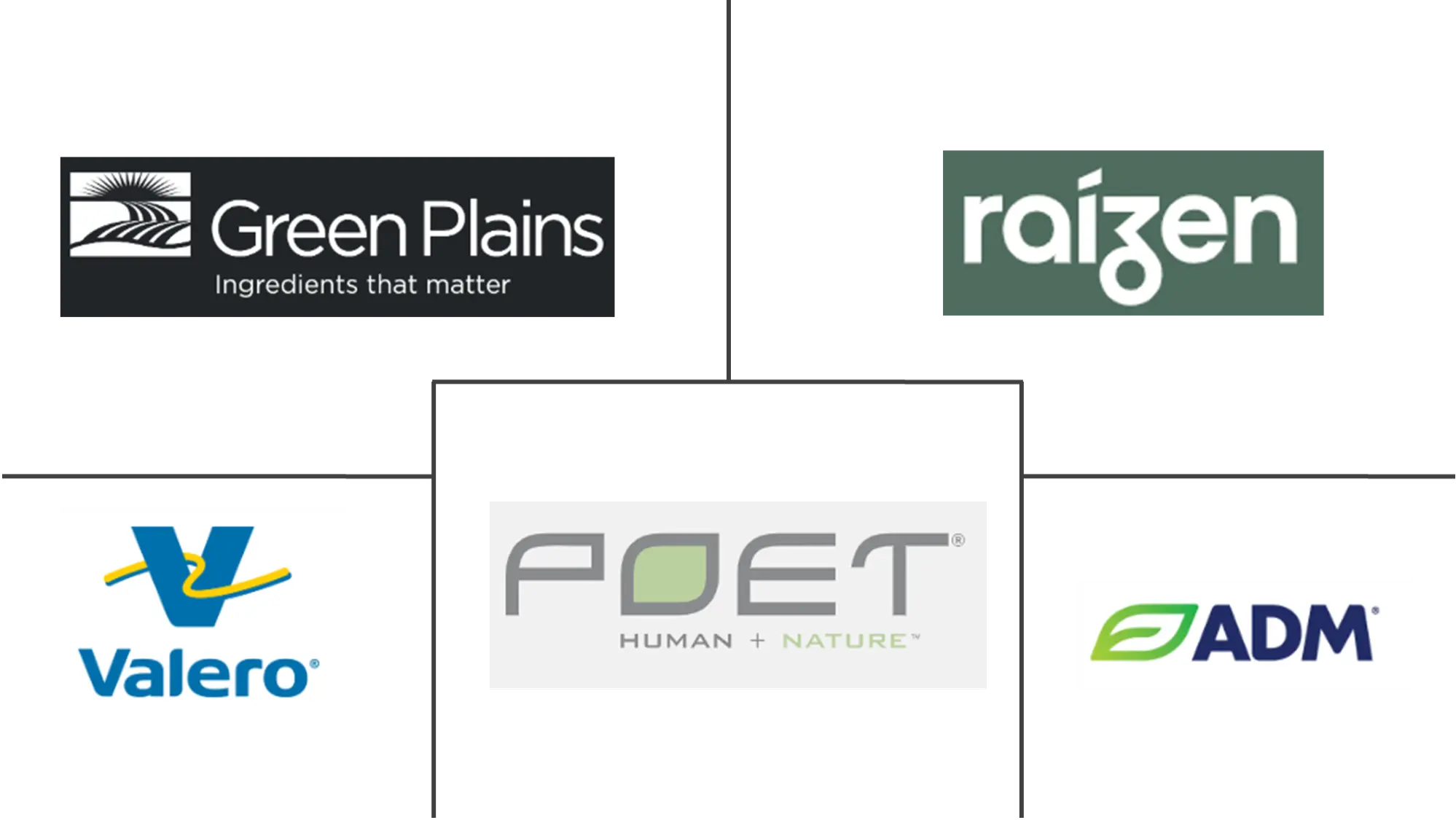 Major players in Bioethanol industry
