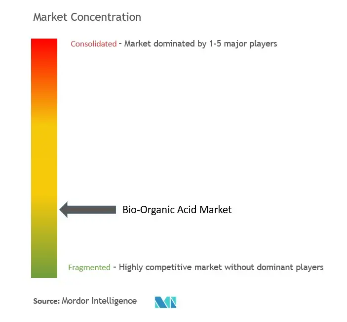 Bio-Organic Acid Market Concentration