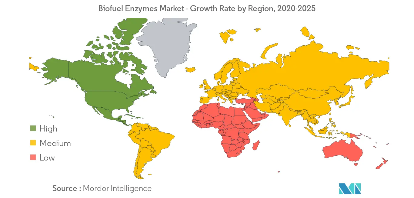 Biofuel Enzymes Market Regional Trends