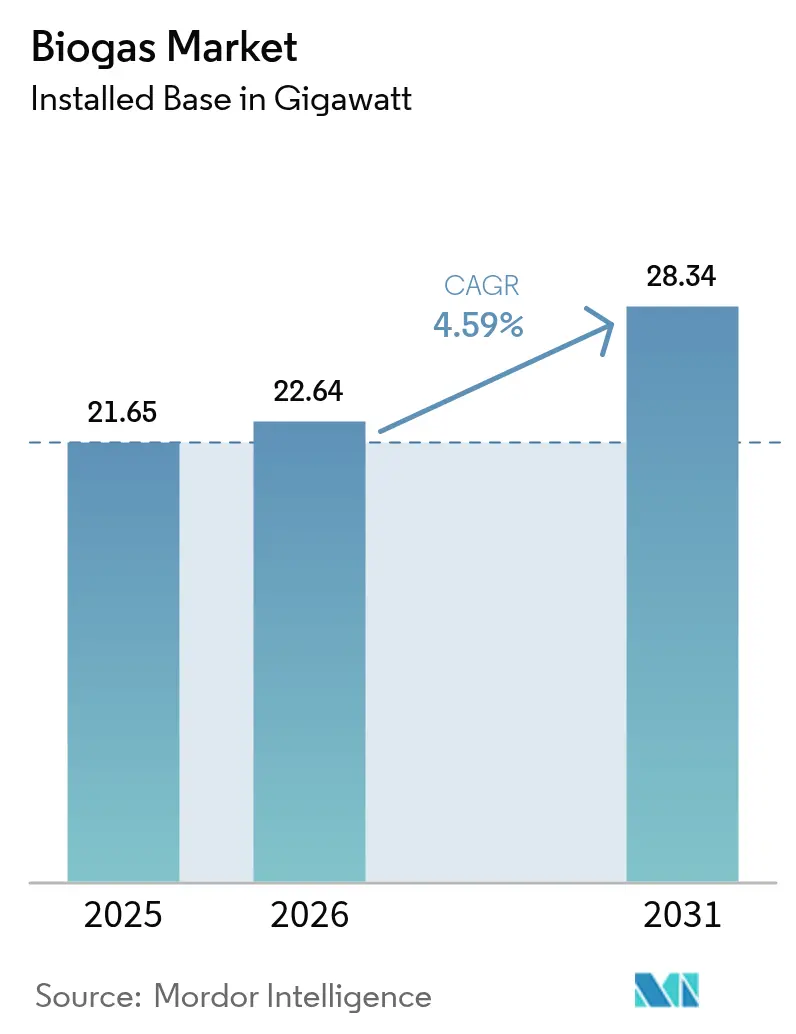 Biogas Market (2025 - 2030)