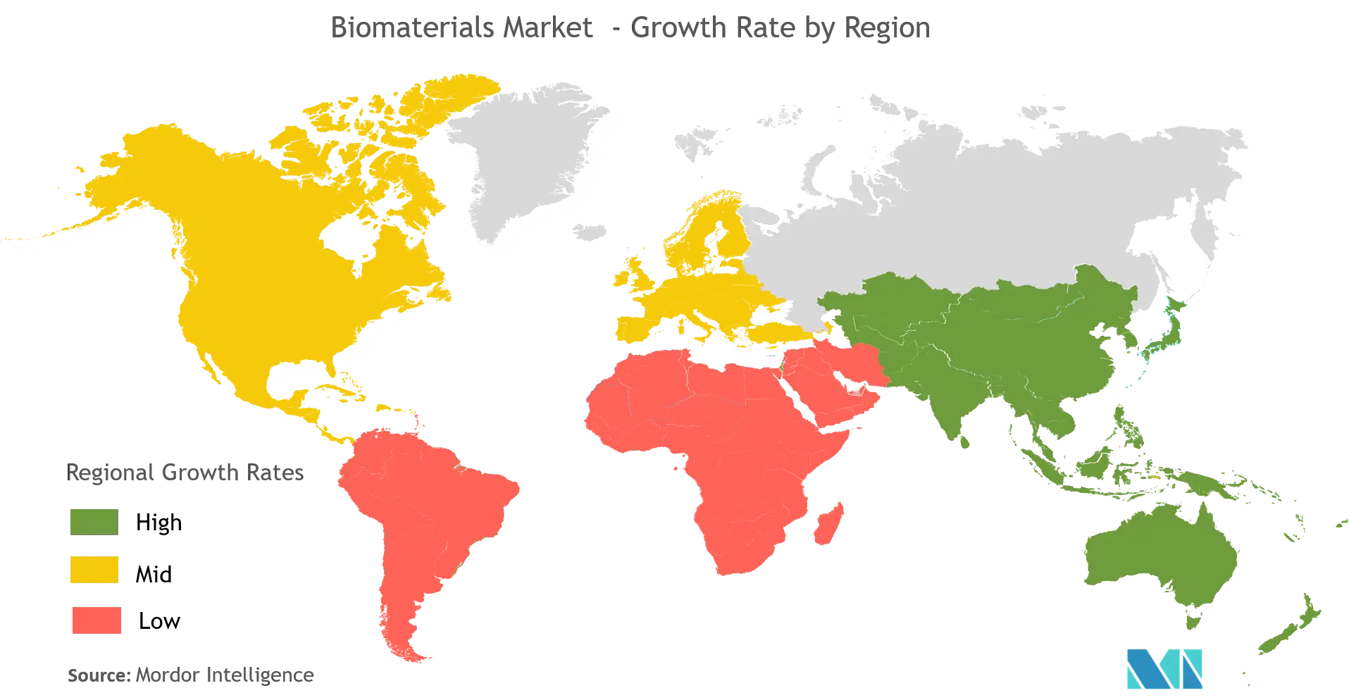 Biomaterials Market Growth by Region