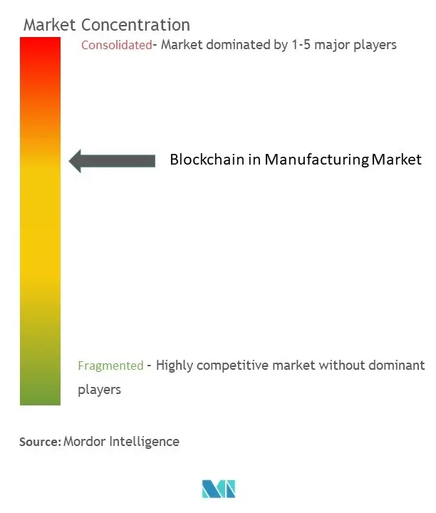 Blockchain in Manufacturing Market Concentration