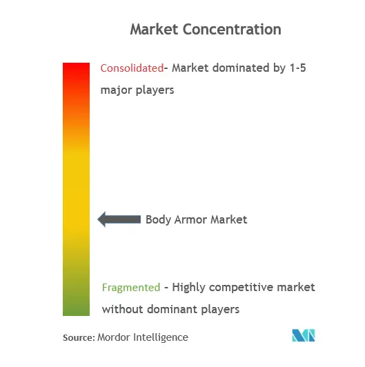 Body Armor Market Concentration
