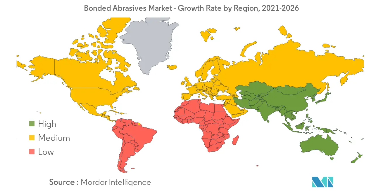 Bonded Abrasives Market Growth By Region